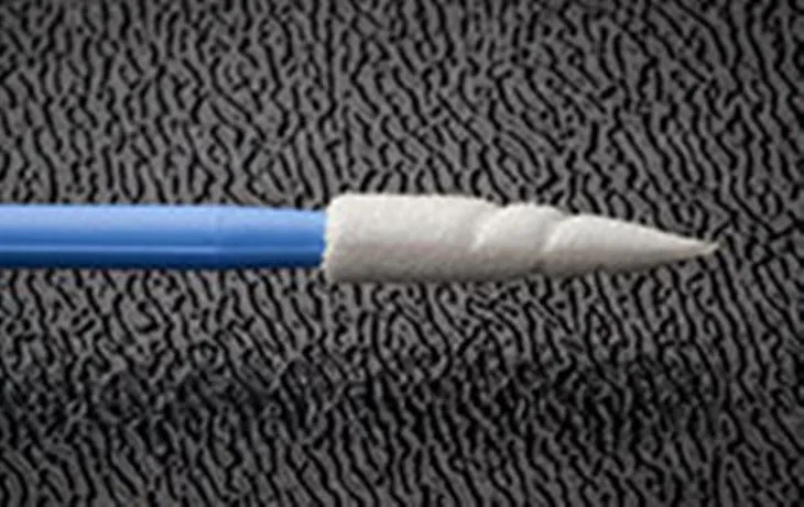 ब्लू मिनी स्पीयर फोम इत्तला दे दी Swabs